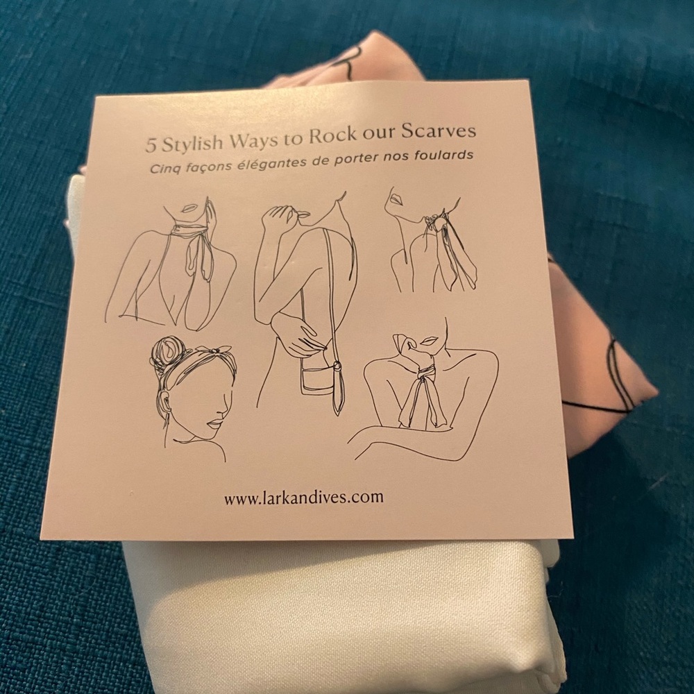 Lark and Ives Hair Scarf Set